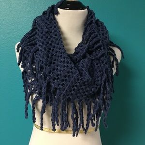 Fringe infinity scarf!! Super soft!! NWOT